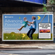 A mock up of one of BP’s ad with a warning about fossil fuels